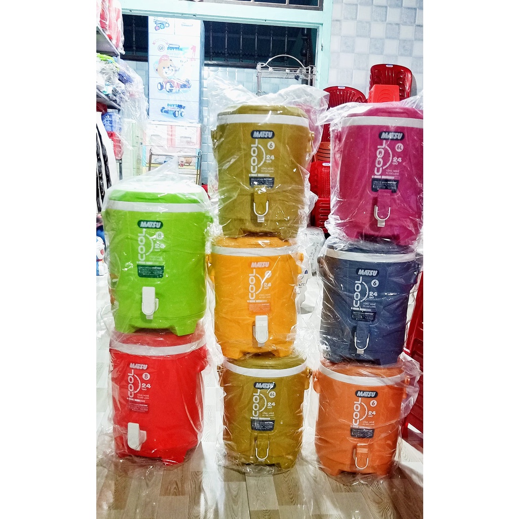 Bình đá giữ nhiệt 10 lít Duy Tân Matsu iCool