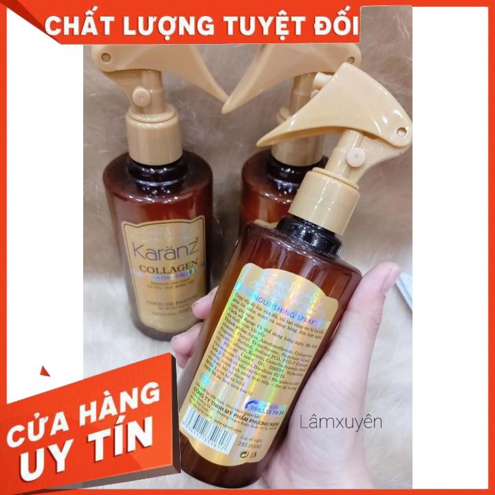 XỊT DƯỠNG TÓC  KARANZ COLLAGEN 250ML
