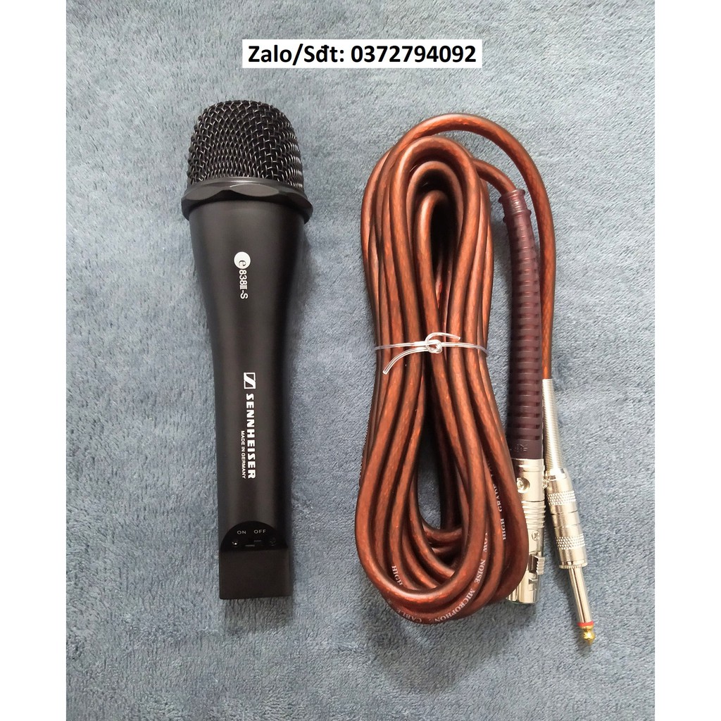 Micro karaoke có dây Sennheiser E838II-S
