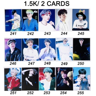 Sale set card SUGA BTS 2