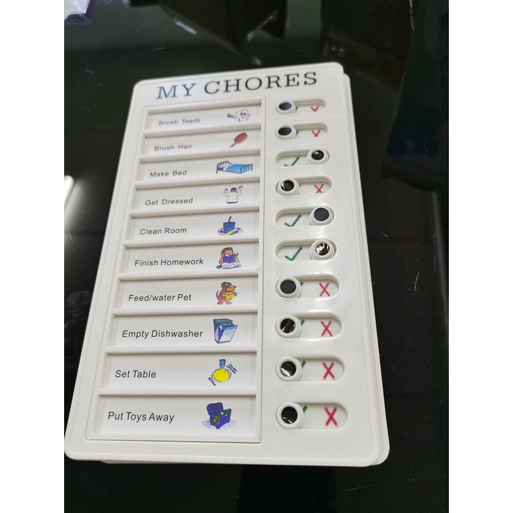 Bảng Nhựa Ghi Nhớ, ghi chú Checklist khoa học Văn Phòng Phẩm Decorme