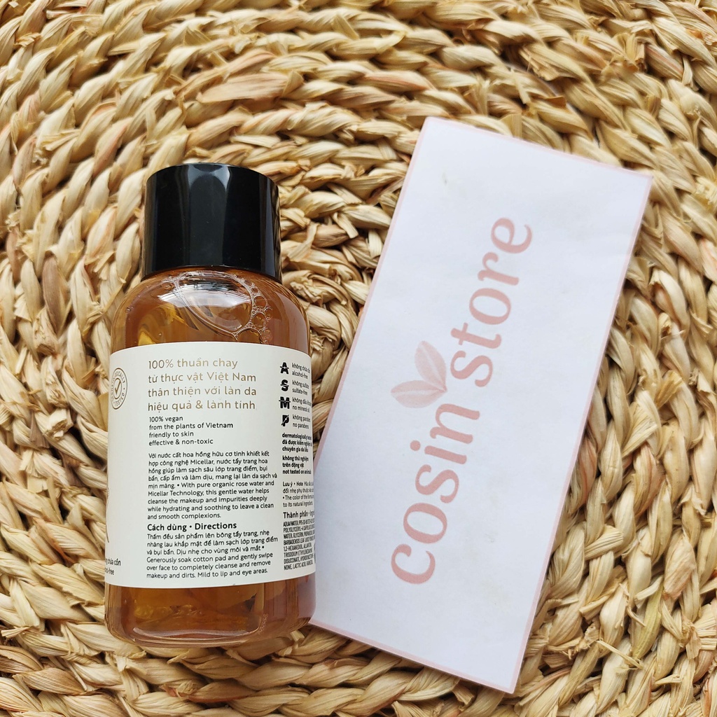 Nước tẩy trang hoa hồng cocoon 140ml Cosin Store