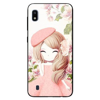 Ốp Lưng Samsung A10 - Anime Cô Gái Váy Bông