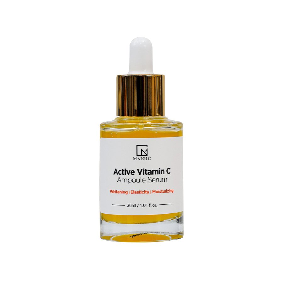 [05/2025] Serum trắng da mờ thâm giảm mụn MAIGIC Active Vitamin C Ampoule Serum 30ml