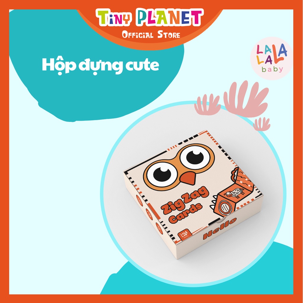 Quây cũi vải đồ chơi kích thích thị giác cho bé Lalala Baby 3in1