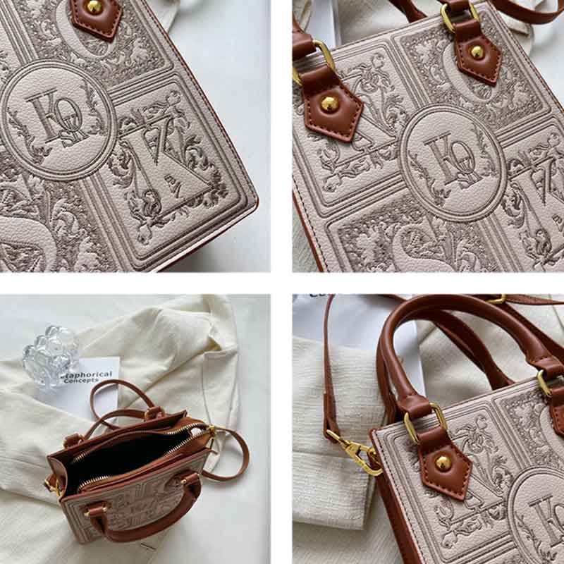 Túi Xách Da PU Đeo Chéo Ngăn Chứa Rộng Thời Trang Cho Nữ CK1160