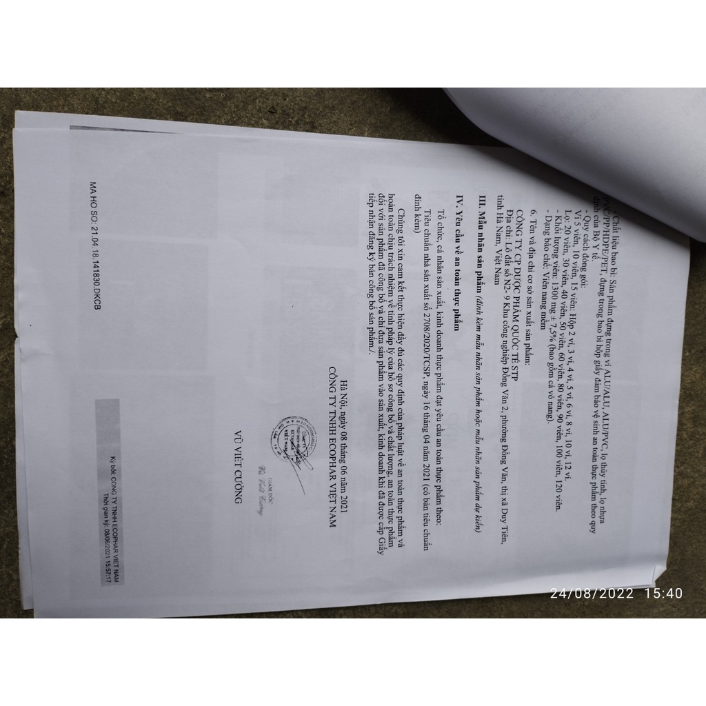 Lọ 30 viên Vitamin E đỏ 500mg đẹp da Beauty Skin