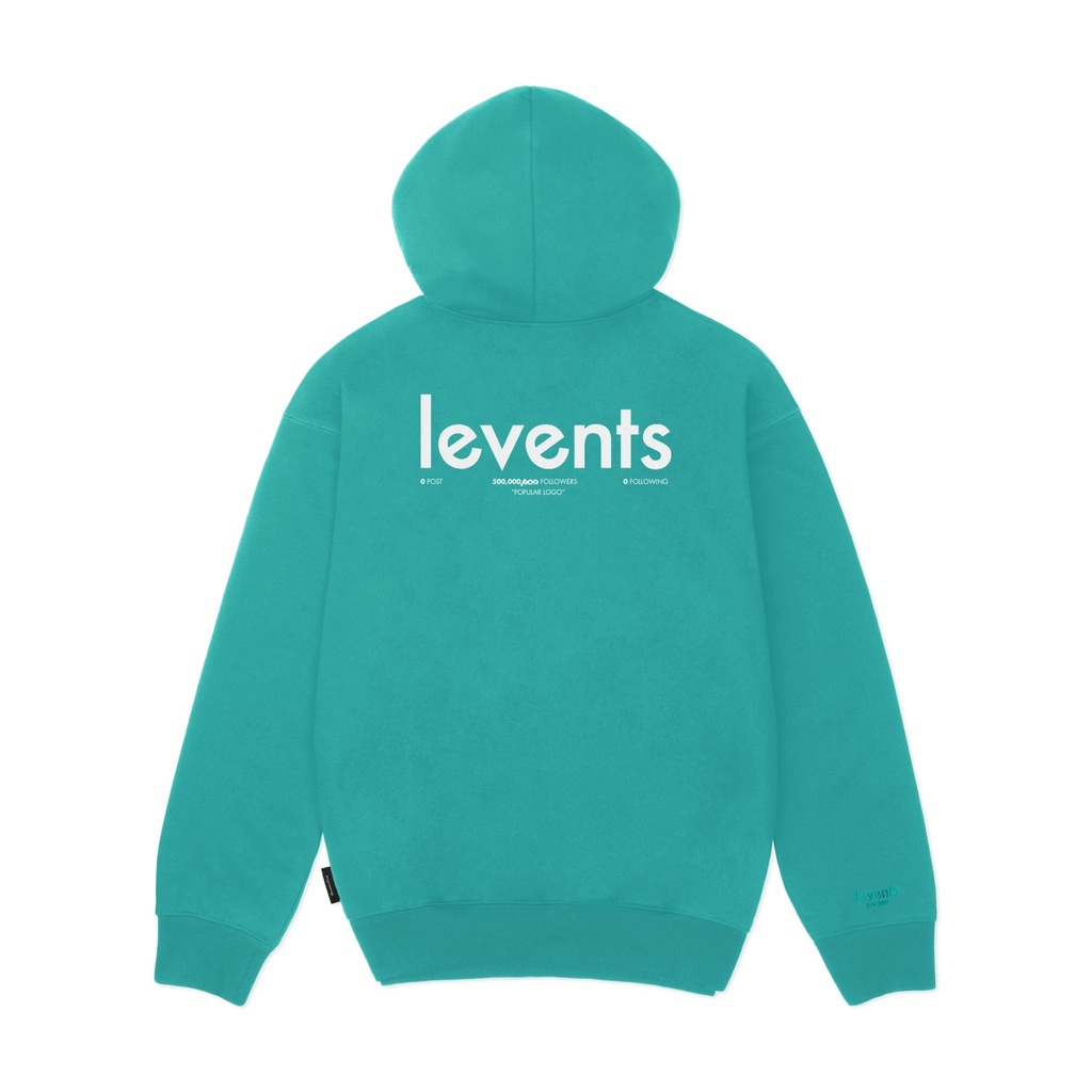 Áo Khoác Hoodie LEVENTS® POPULAR LOGO 2.0  mua trên 2sp levents tặng kèm túi tote