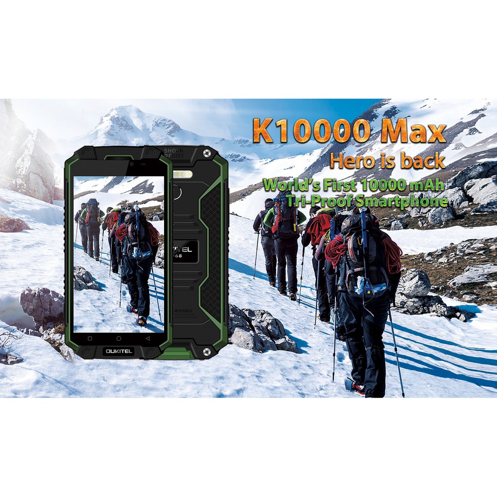 Điện thoại oukitel k10000 max