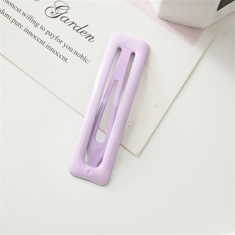 Kẹp Tóc Mặt Hình Học Cỡ Lớn Màu Sắc Kẹo Ngọt Phong Cách Nhật Bản Và Hàn Quốc Dành Cho Bé Gái