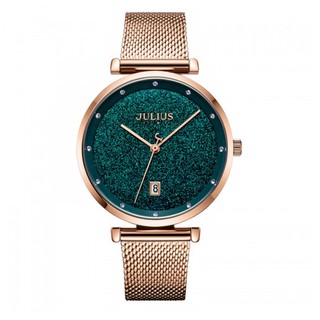 Đồng hồ nữ julius js-003c dây thép