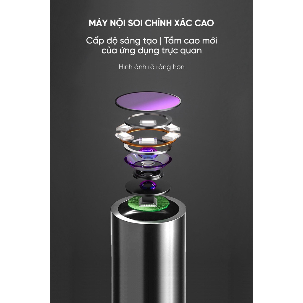 Dụng cụ lấy ráy tai truyền hình ảnh thông minh Bebird R1