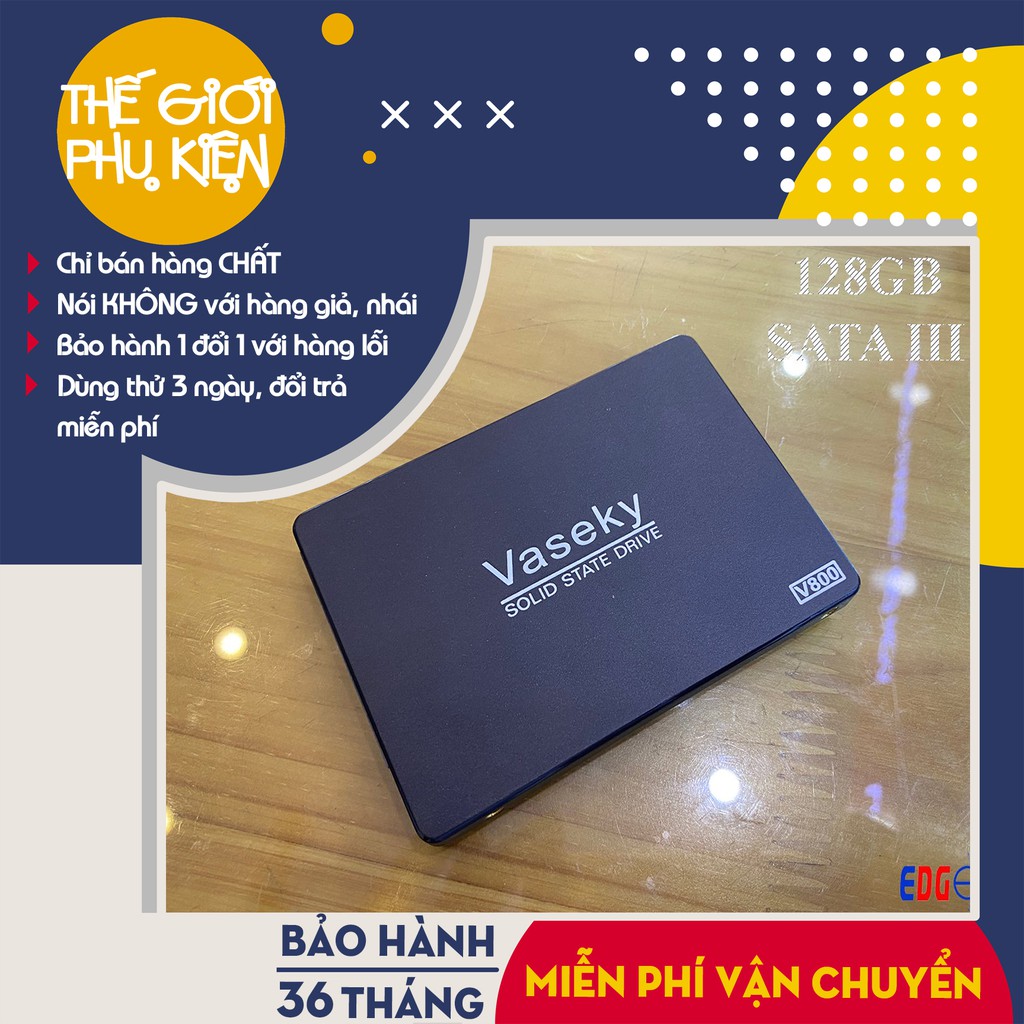 [Hàng Chính Hãng] Ổ cứng SSD Vaseky V800 128GB - Bảo Hành 36 Tháng