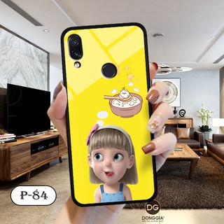 Ốp lưng kính 3D Xiaomi Redmi 7-cute