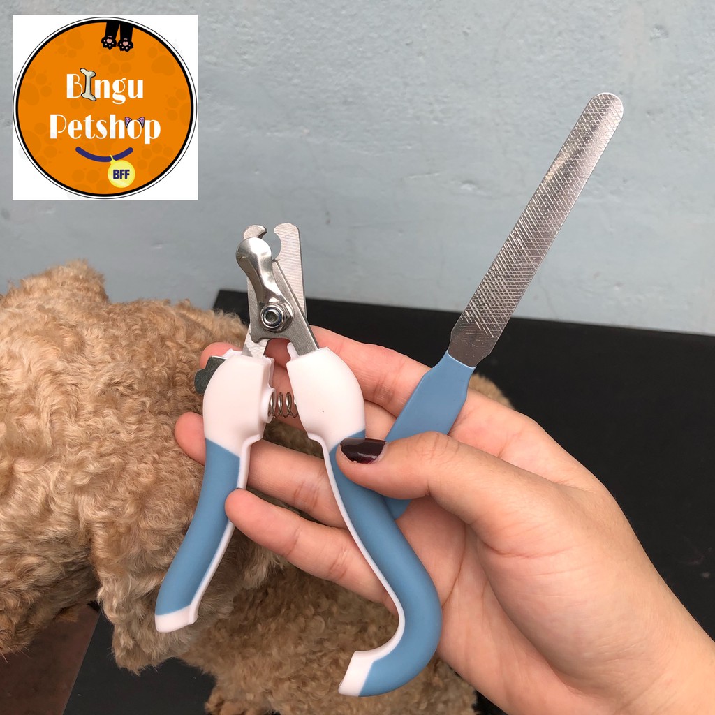 (Hình tự chụp) Kềm cắt móng và dũa móng cho thú cưng