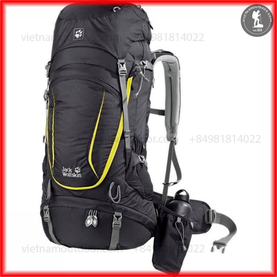Balo Phượt  - Balo JACK wolfskin highland trail XT 60 đi trekking HÀNG ORIGINAL⚡️