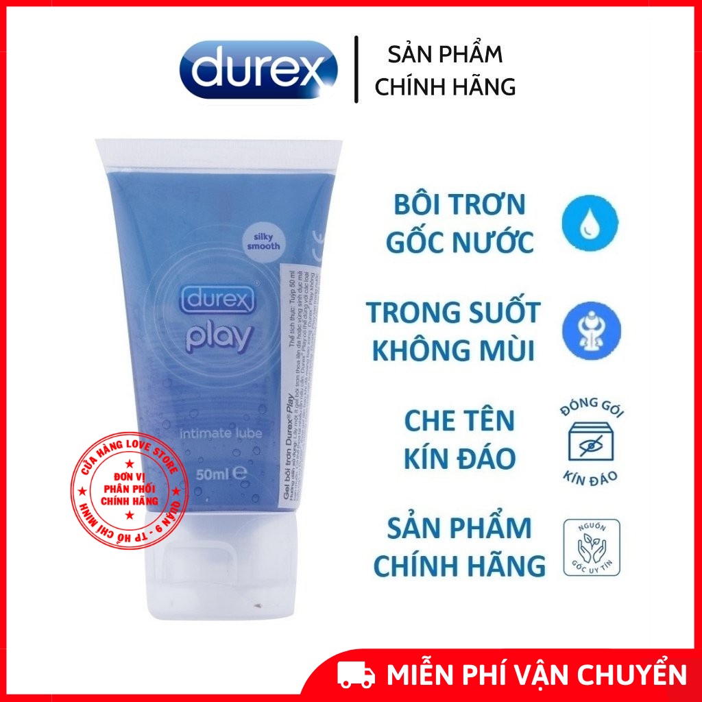 Gel bôi trơn Durex Play siêu khoái cảm  50ml