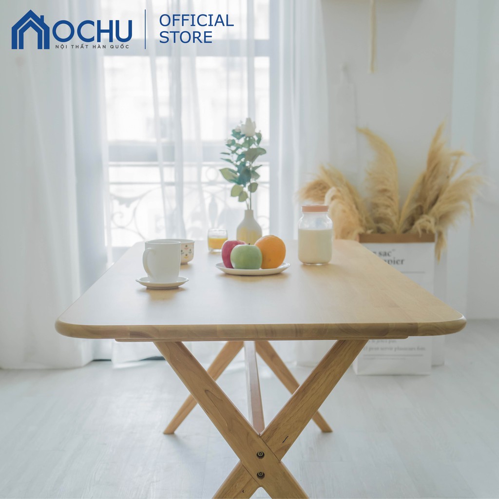 Bàn ăn gỗ OCHU lắp ráp đa năng TANDY TABLE Nội thất thông minh phòng bếp