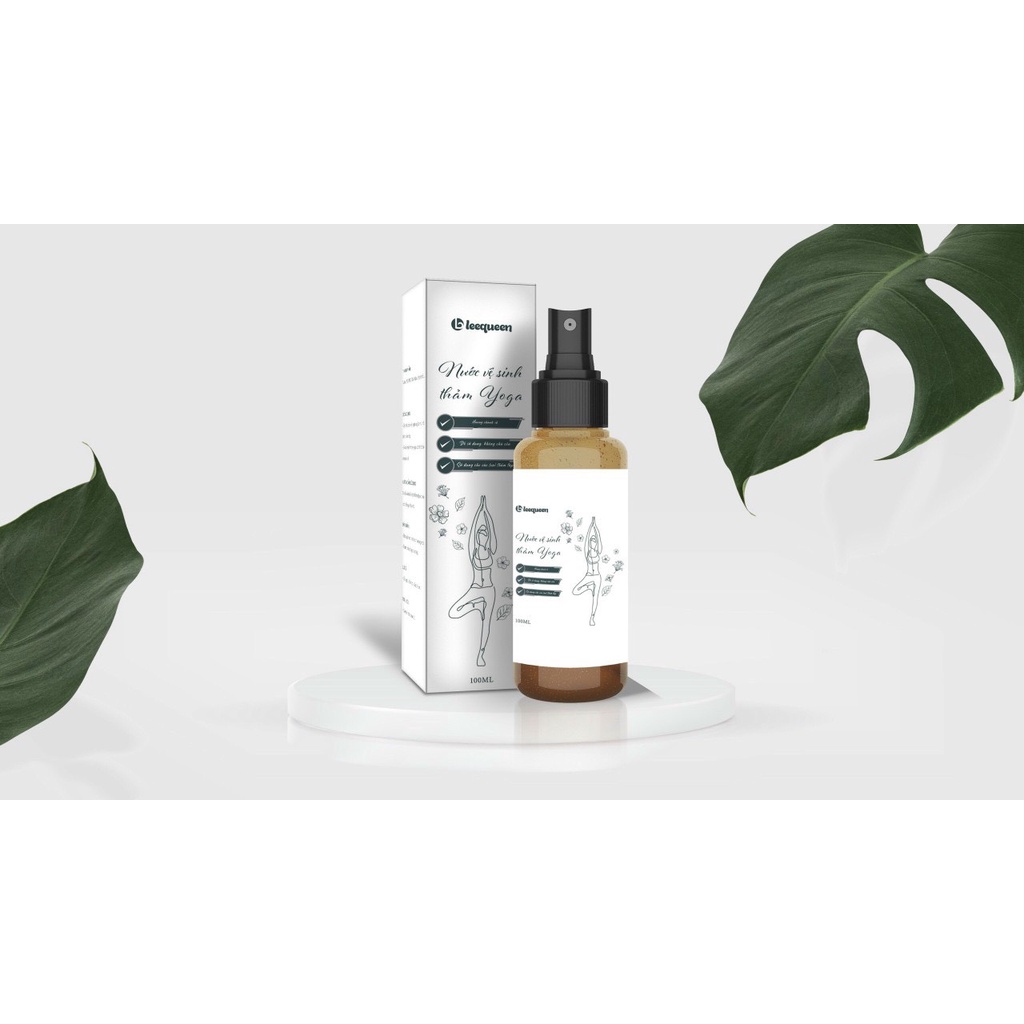 Nước vệ sinh thảm Yoga - LeeQueen mùi chanh sả, lưu hương, mùi thơm dễ chịu, dễ sử dụng