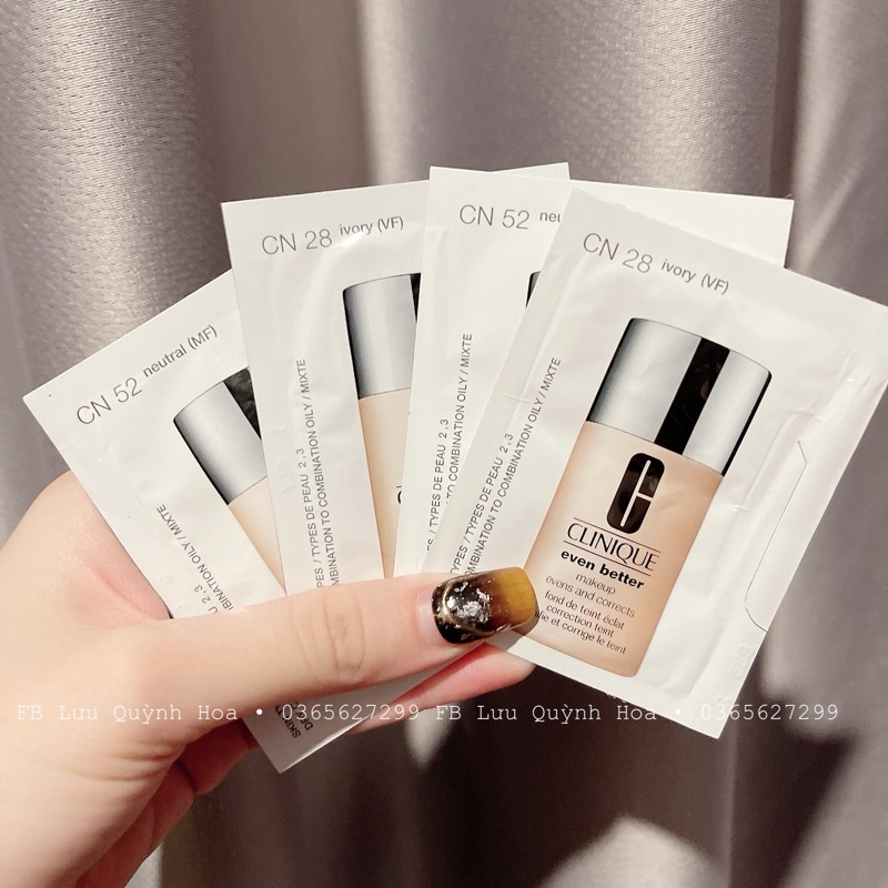 Kem nền lỏng Clinique Even Better Make Up SPF15 sample