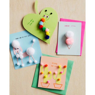 Pom pom - Set 50 viên 2cm
