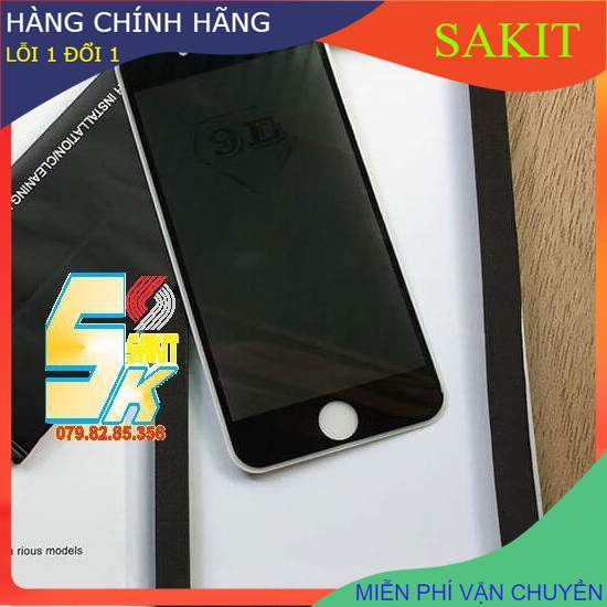 Kính Cường lực chống nhìn trộm full Iphone 6/6s- 7/ 8- Se-6plus/ 6splus- 7plus/ 8plus-X -Xr -Xsmax- 11- 11pro- 11promax.