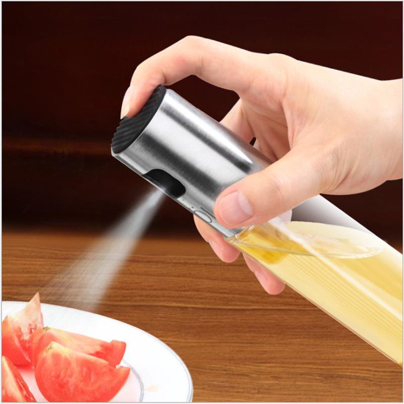 CHAI XỊT ĐỰNG DẦU, DẤM THỦY TINH - 100ml - BÌNH XỊT DẦU CHO NỒI CHIÊN, NƯỚNG BBQ