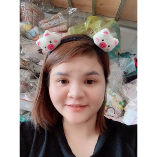 Băng Đô Cài Tóc Mèo Hồng