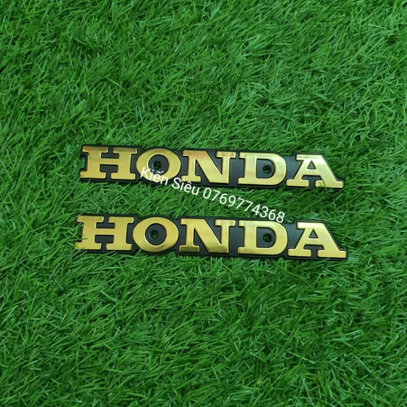 Logo bình xăng Honda CG125, CG 125