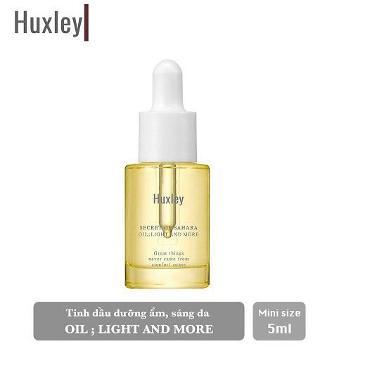 Bộ 4 Chai Tinh Chất Dưỡng Ẩm, Dưỡng Sáng, Phục Hồi Ngăn Ngừa Lão Hóa Da Huxley Essence Deluxe Complete 5ml