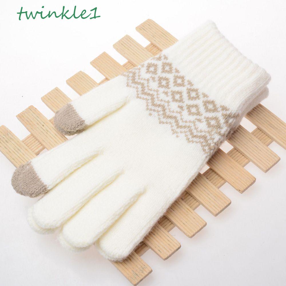 Găng Tay Giữ Ấm Thời Trang Có Thể Dùng Màn Hình Cảm Ứng