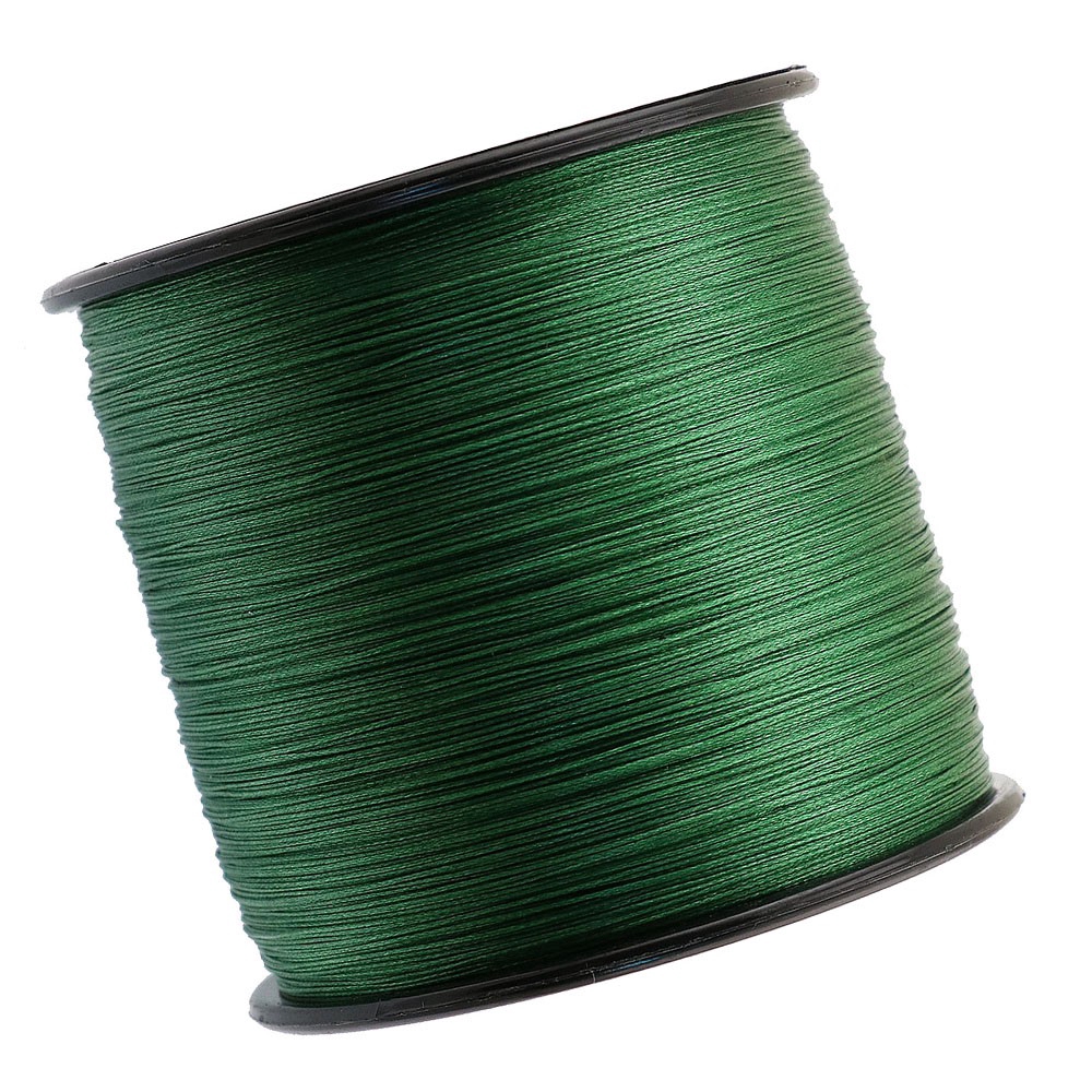 Ashconfish 4 Sợi 500M Cuộn Dây Câu Bện Cá Bằng X4 PE Siêu Bền Siêu Chắc ĐỦ SIZE Màu Xanh Lá