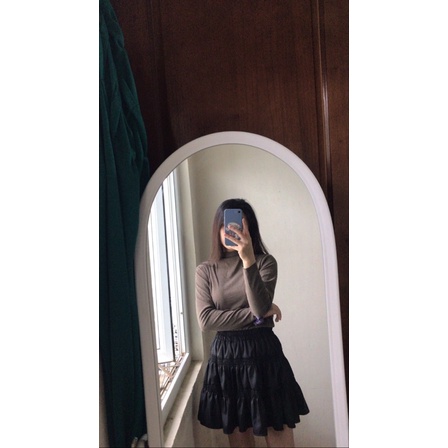 Áo giữ nhiệt nữ Motie cổ cao 3 phân nhiều màu