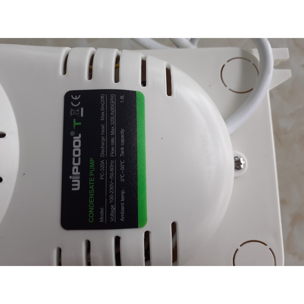 WIPCOOL BƠM THOÁT NƯỚC ĐIỀU HÒA PC-320A