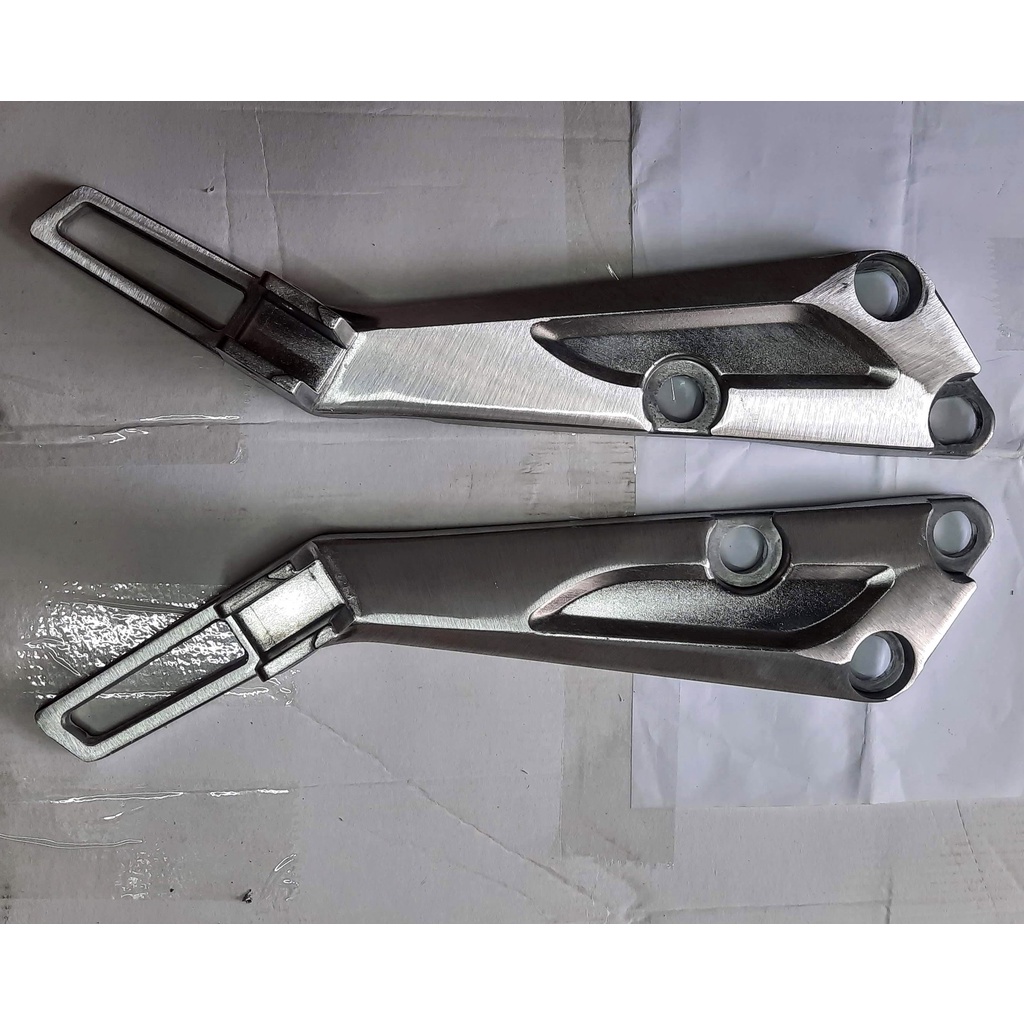 Cặp bát gác chân sau nhôm dành cho Wave nhỏ loại ngắn và dài