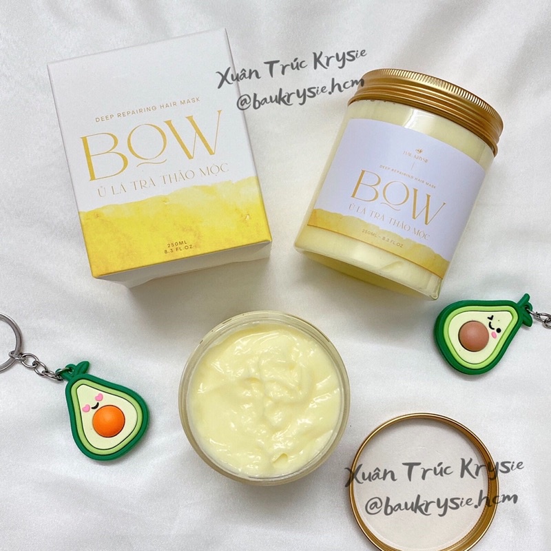 BOW Deep Repairing Hair Mask - Ủ Tóc Bơ Thảo Mộc ( Handmade )