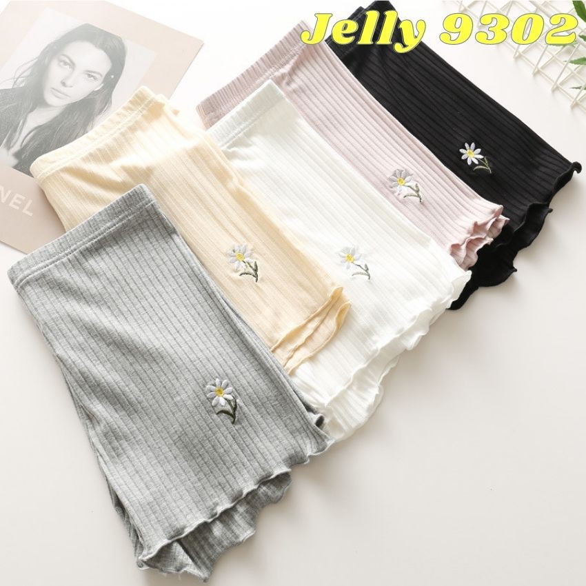 [QUÀ TẶNG] Quần Short Nữ Vải Thun Gân Mát In Hoa Cúc Nhỏ Dễ Thương – Quần Đùi Nữ Co Giãn Đa Chiều,Thông Thoáng, Mềm Mại