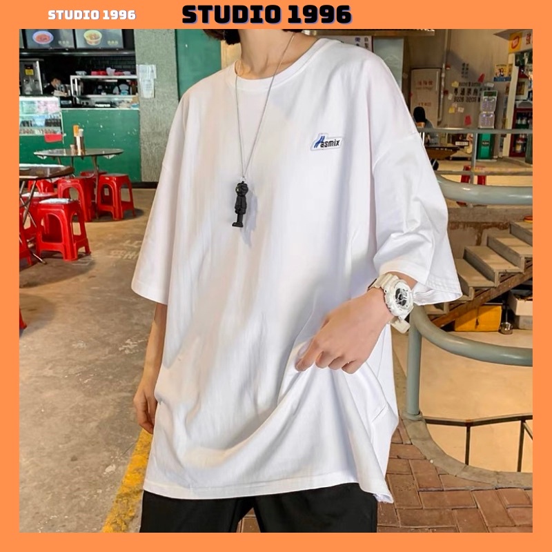Áo thun tay lỡ nam nữ, áo phông unisex form rộng chất cotton mát mịn thấm hút mồ hôi in hình SIÊU CHẤT