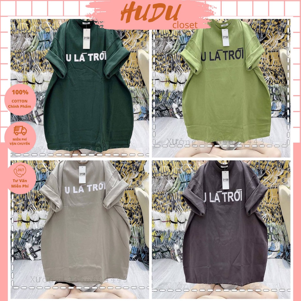 Áo Phông Cotton Khô 3158 Form Rộng Nam Nữ Unisex ULATROI
