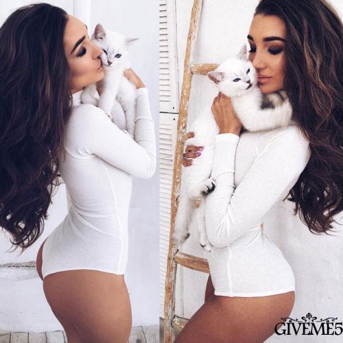 Jumpsuit dài tay dáng ôm tôn dáng cho nữ