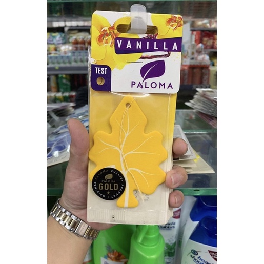 Lá thông thơm EU lưu hương 7 tuần treo ô tô, tủ quần áo hàng chính hãng Paloma nhiều mùi hương