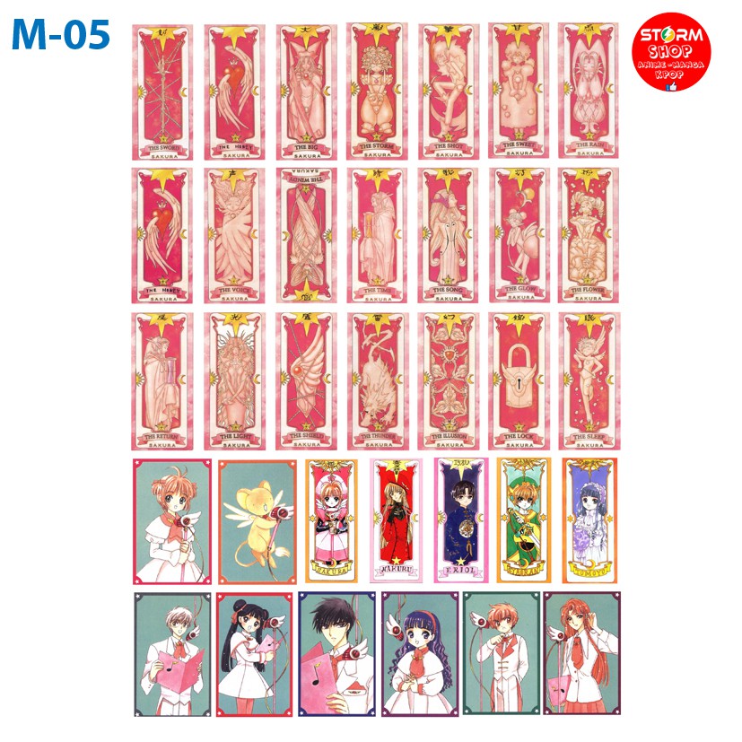 Bộ Sticker anime Card Captor Sakura