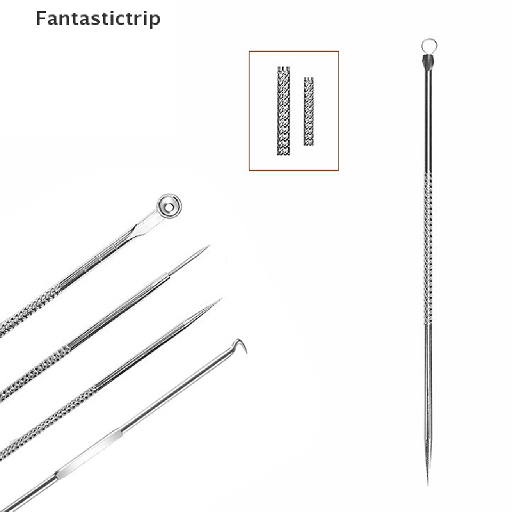 Set 4 Dụng Cụ Nặn Mụn Tiện Lợi Chất Lượng Cao