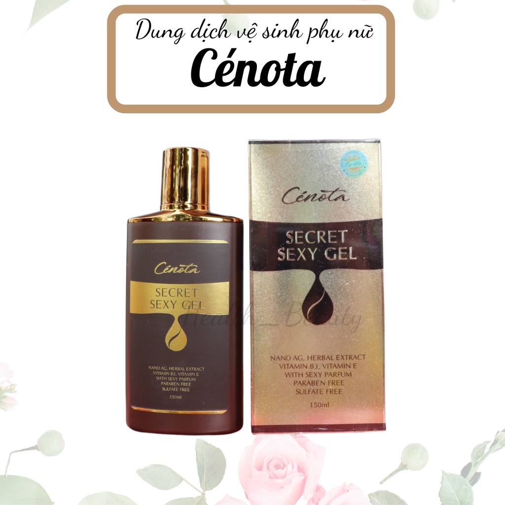Dung dịch vệ sinh phụ nữ Cénota chăm sóc làm hồng và se khít vùng kín 150 ml.