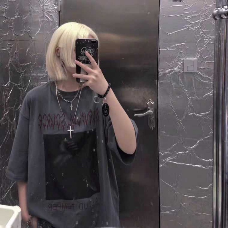Dây Chuyền Nhiều Lớp Mặt Chữ Thập Thời Trang Cho Nam Nữ