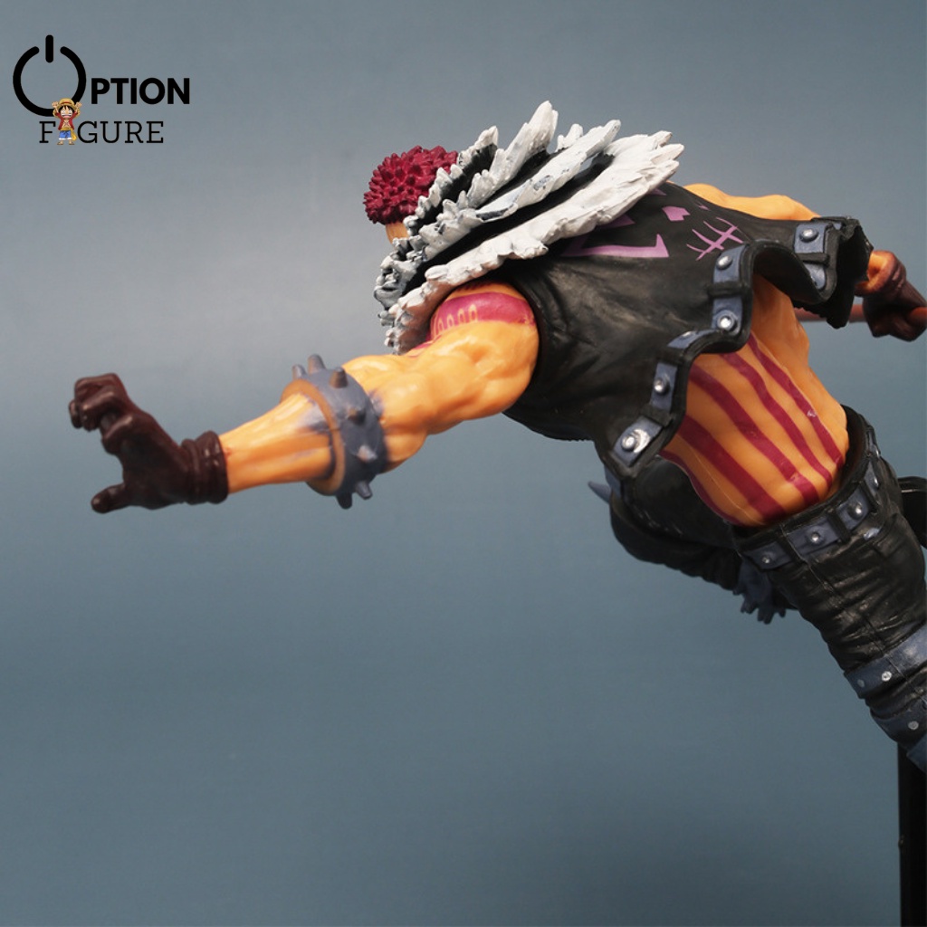 Mô Hình One Piece Katakuri chiến đấu trong anime 16cm, Figure Anime Vua Hải Tặc Katakuri Charlotte mô hình decor bản đẹp