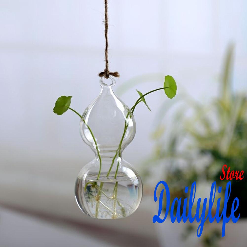 Lọ Hoa Thủy Tinh Dạng Treo Dễ Thương Để Trang Trí Nhà