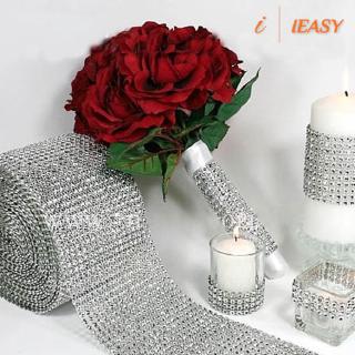 1 Cuộn giấy gói hoa 4mm màu bạc lấp lánh