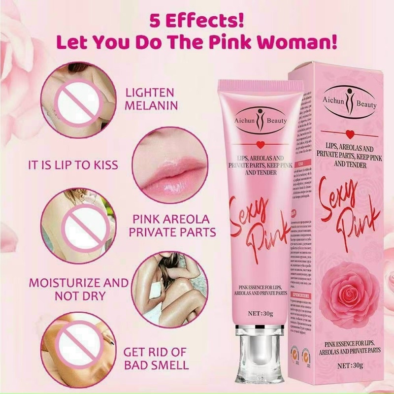 Kem Dưỡng Làm Hồng Môi/Nhũ Hoa/Vùng Kín Sexy Pink Aichun 30g