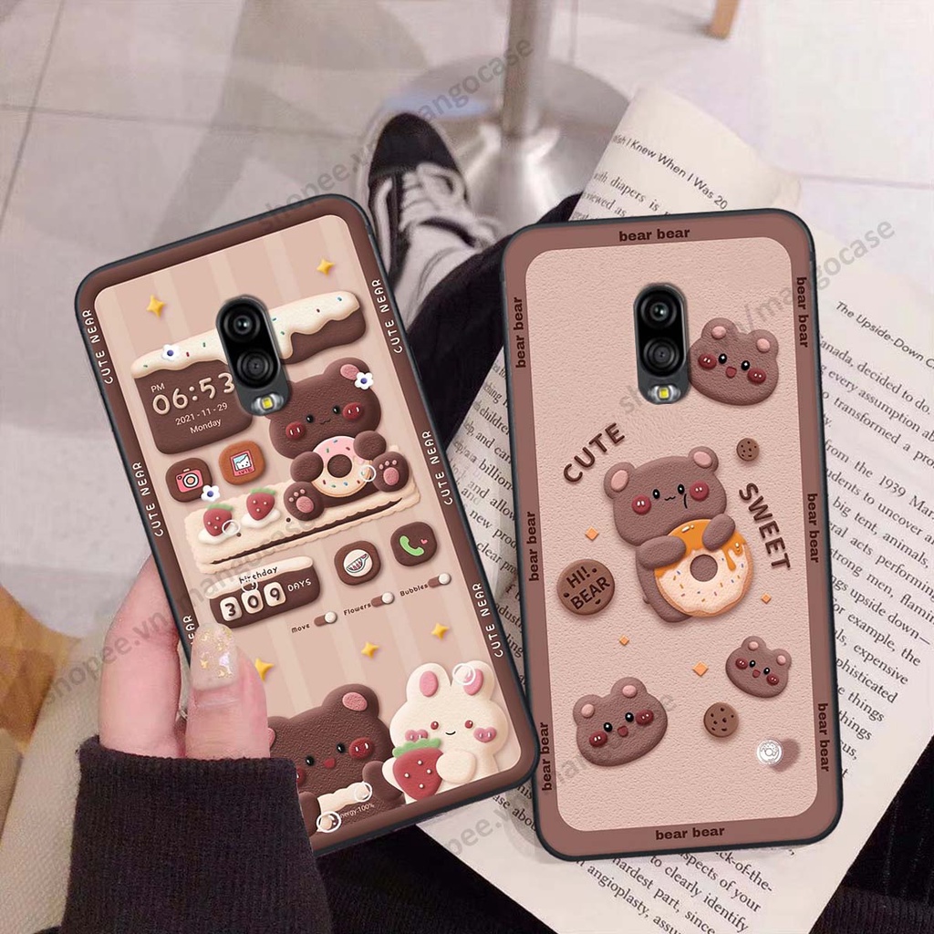 Ốp lưng Samsung J7 Plus / J7+ hình gấu, thỏ, đồng hồ cute dễ thương